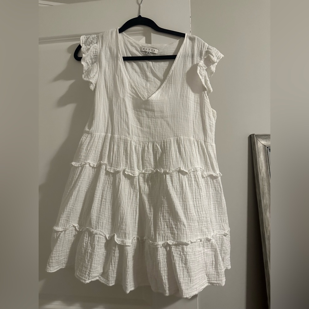 white dress